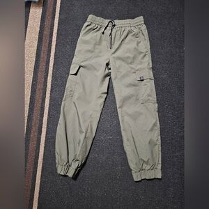 Kids Olive Winter Pants